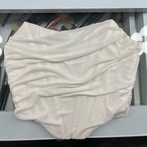 Crop White corset